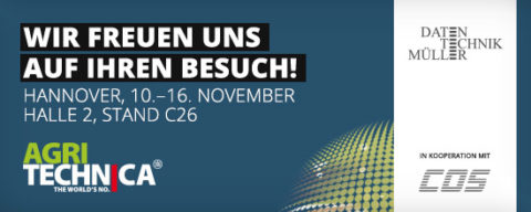 AGRITECHNICA 2019, Datentechnik Müller Software stellt aus!